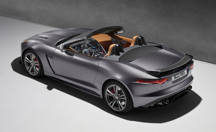 2016 Jaguar F-Type Cabrio 3.0 S V6 (380 HP) Convertible Automatic boot space and dimensions