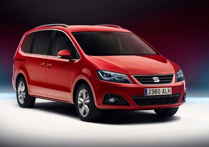 2016 Seat Alhambra SUV 1.4 TSI (150 HP) Style DSG boot space and dimensions
