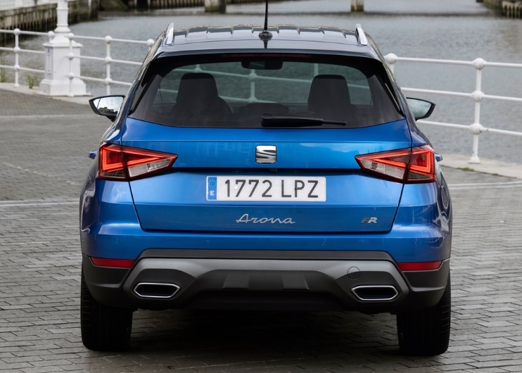 2022 Seat Arona SUV 1.0 EcoTSI (110 HP) Xperience DSG boot space and dimensions