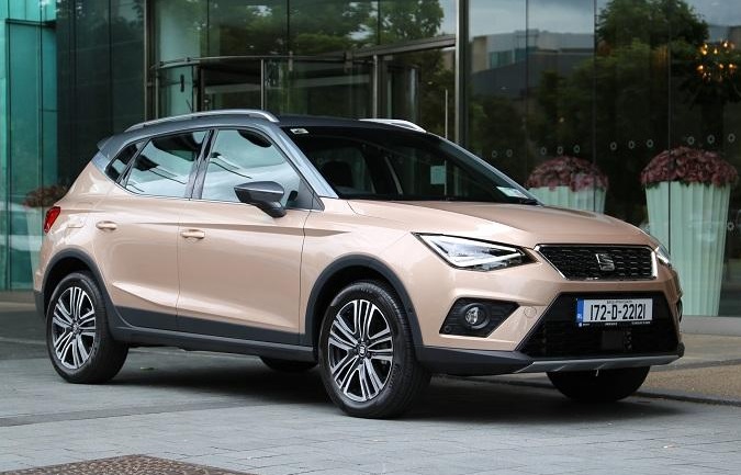 2019 Seat Arona SUV 1.6 TDI (95 HP) Xcellence DSG boot space and dimensions