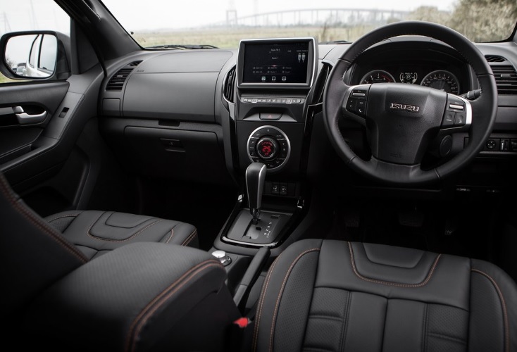 2019 Isuzu D-Max Pick Up 1.9D (164 HP) V-Cross Automatic boot space and dimensions