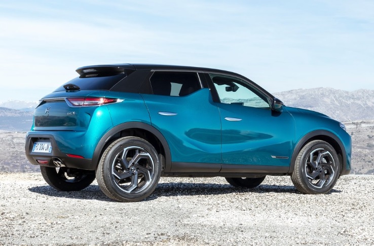 2021 DS DS 3 Crossback SUV 1.5 BlueHDi (130 HP) So Chic Bastille Automatic boot space and dimensions