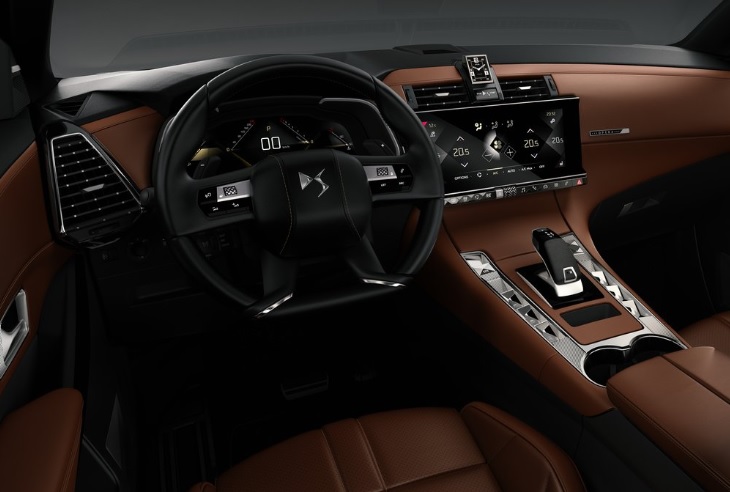 2020 DS DS 7 Crossback SUV 1.6 Hibrit (300 HP) E-Tense Grand Chic Opera Automatic boot space and dimensions