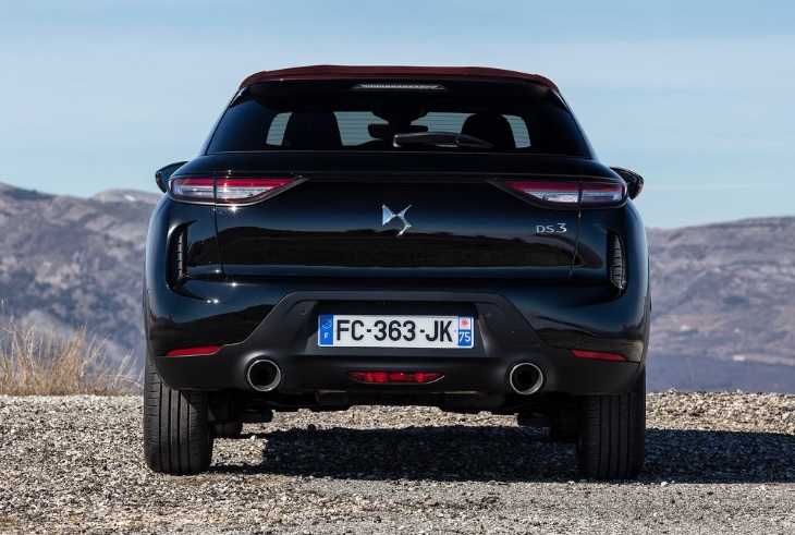 2020 DS DS 3 Crossback SUV 1.5 BlueHDi (130 HP) So Chic Automatic boot space and dimensions