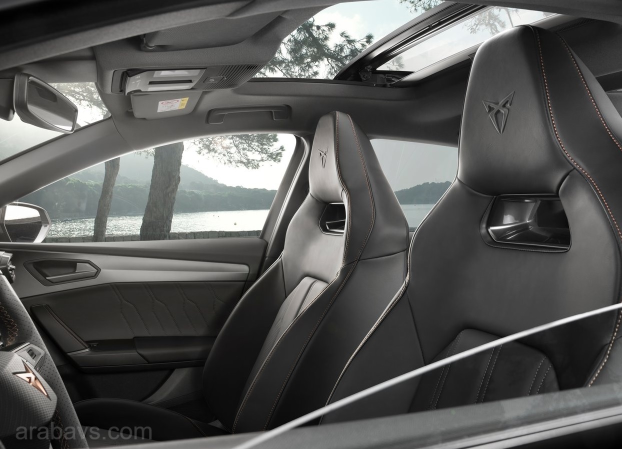 2023 Cupra Cupra Leon Hatchback 2.0 TSI (300 HP) Leon VZ DSG boot space and dimensions