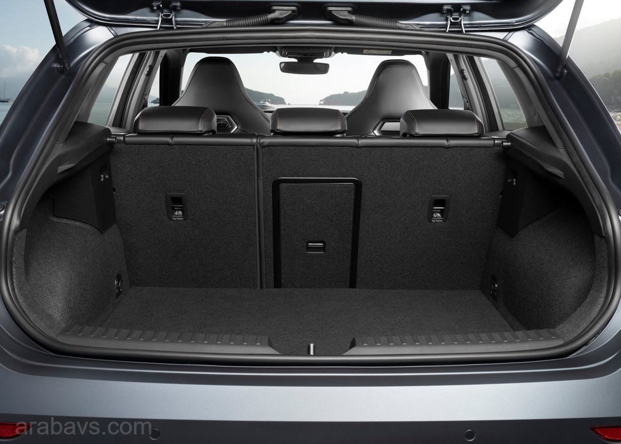 2023 Cupra Cupra Leon Hatchback 2.0 TSI (300 HP) Leon VZ DSG boot space and dimensions