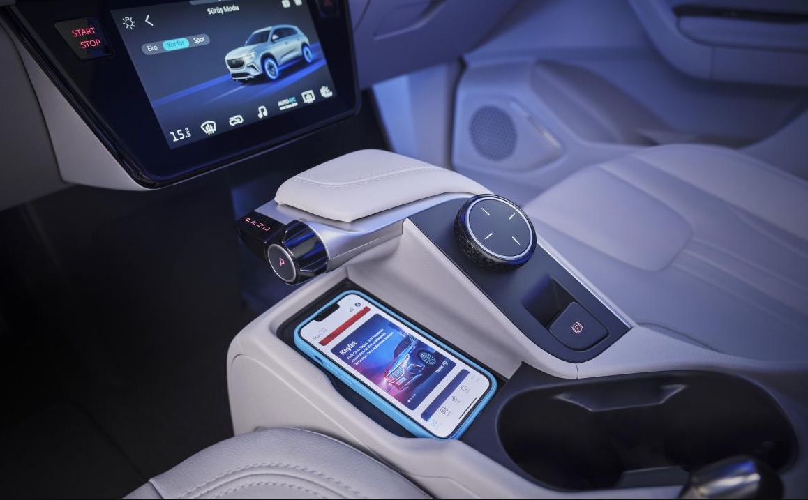 2023 TOGG T10X SUV V2 (218 HP) Standart Automatic boot space and dimensions