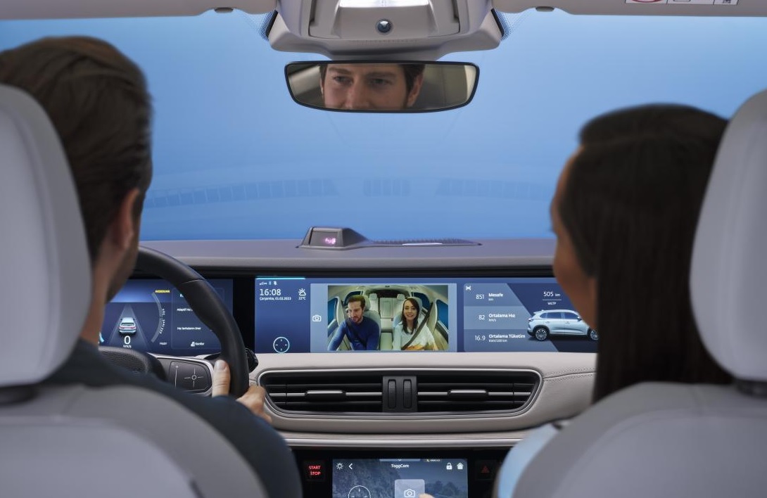 2023 TOGG T10X SUV V2 (218 HP) Standart Automatic boot space and dimensions