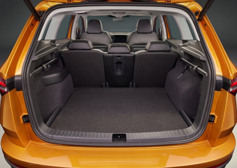 2023 Skoda Karoq SUV 1.5 TSI (150 HP) Prestige DSG boot space and dimensions