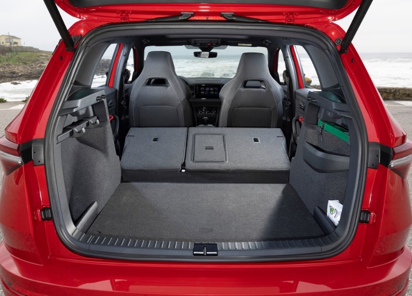 2022 Skoda Karoq SUV 1.5 TSI (150 HP) Elite DSG boot space and dimensions
