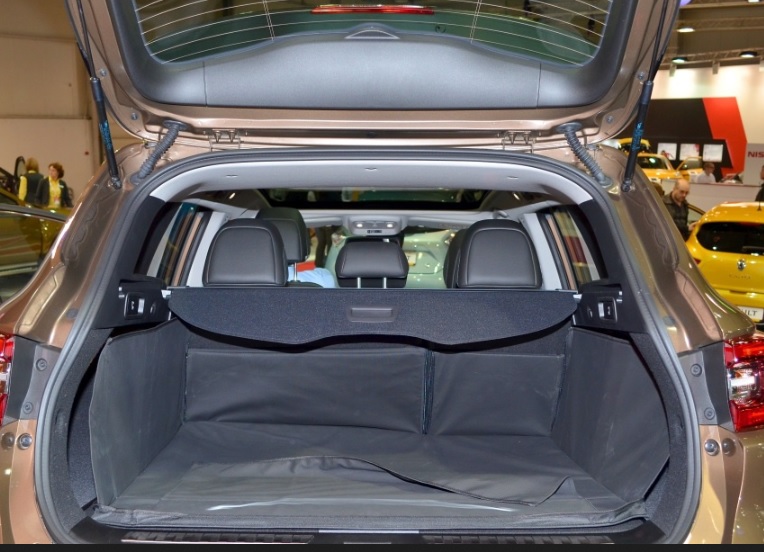 2018 Renault Kadjar Crossover 1.5 dCi (110 HP) Touch Roof Manual boot space and dimensions