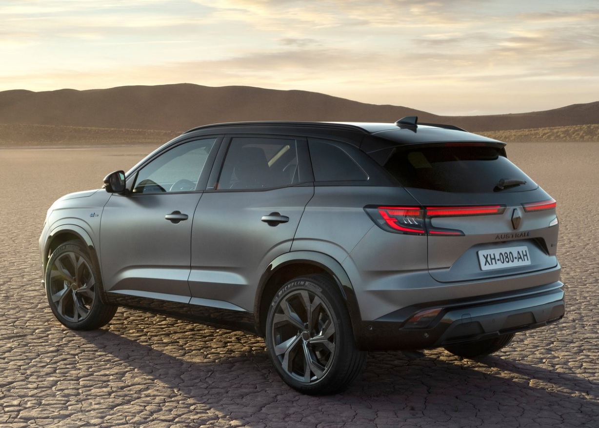 2024 Renault Austral SUV 1.3 Mild Hybrid (160 HP) Techno Esprit Alpine AT boot space and dimensions