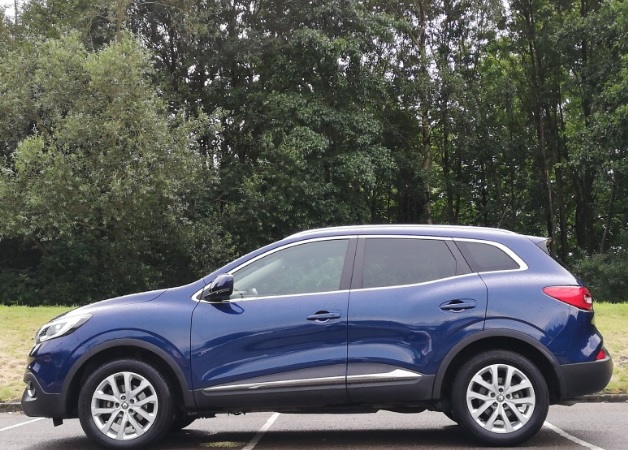 2016 Renault Kadjar Crossover 1.2 TCe (130 HP) Touch Manual boot space and dimensions