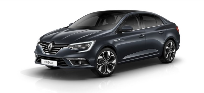 2017 Renault Megane Sedan 1.5 DCI (110 HP) Touch Manual boot space and dimensions