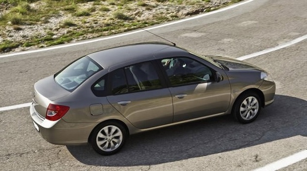 2010 Renault Symbol Hatchback 1.2 (75 HP) Expression Manual boot space and dimensions