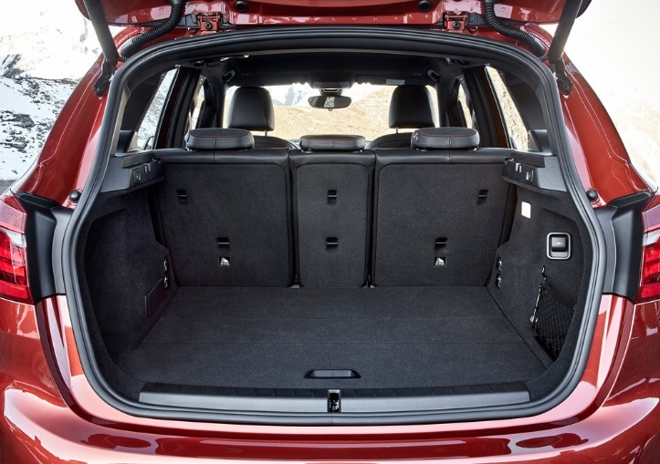 2020 BMW 2 Series Mpv 216d 1.5 (116 HP) Active Tourer Luxury Line Automatic boot space and dimensions