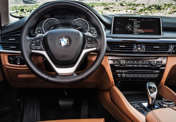 2017 BMW X6 SUV xDrive40d 3.0 (313 HP) Pure Luxury Steptronic boot space and dimensions