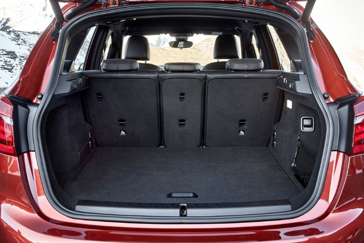 2018 BMW 2 Series Mpv 216d 1.5 (116 HP) Gran Tourer Automatic boot space and dimensions