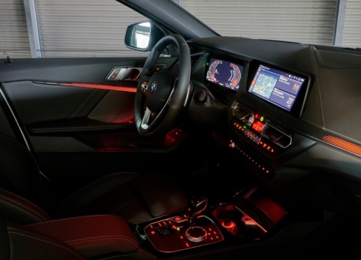 2023 BMW 1 Series Hatchback 116d 1.5 (116 HP) Luxury Line Steptronic boot space and dimensions