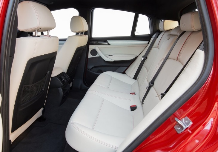 2018 BMW X4 SUV 20d 2.0 (190 HP) xDrive AT boot space and dimensions