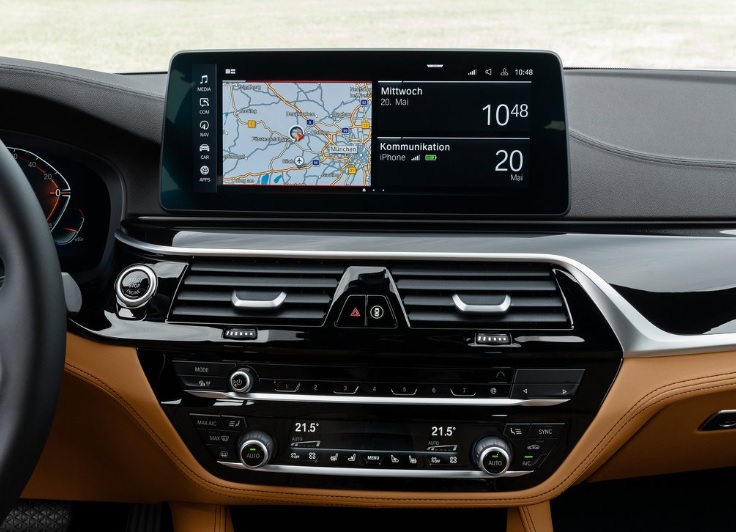 2023 BMW 5 Series Sedan 520i 1.6 (170 HP) Luxury Line Steptronic boot space and dimensions