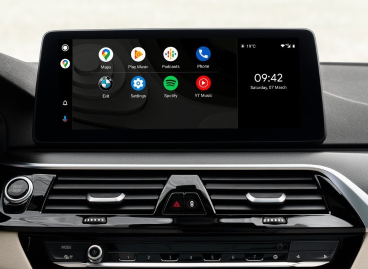 2023 BMW 5 Series Sedan 520i 1.6 (170 HP) Luxury Line Steptronic boot space and dimensions