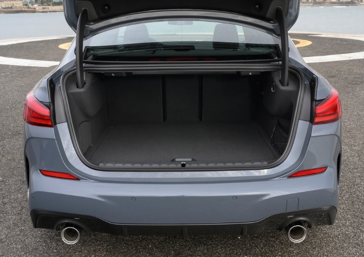 2023 BMW 2 Series Gran Coupe 216d 1.5 (116 HP) M Sport Automatic boot space and dimensions