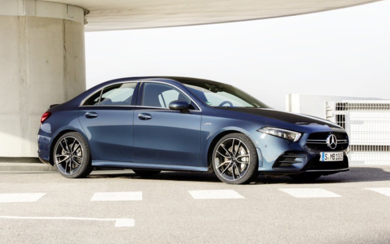 2019 Mercedes A Series Sedan Sedan A200 1.3 (163 HP) Style DCT boot space and dimensions