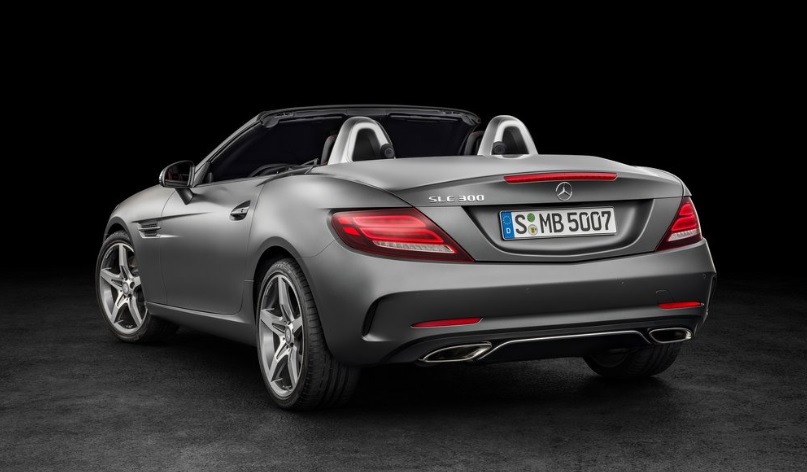 2016 Mercedes SLC Cabrio 180 1.6 (155 HP) AMG G TRONIC boot space and dimensions