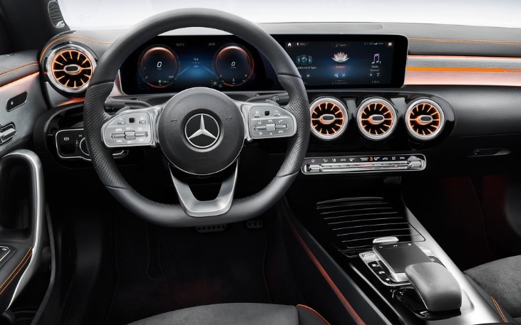 2023 Mercedes CLA Series Coupe CLA45 S 4MATIC (421 HP) Performance Plus SpeedShift DCT boot space and dimensions