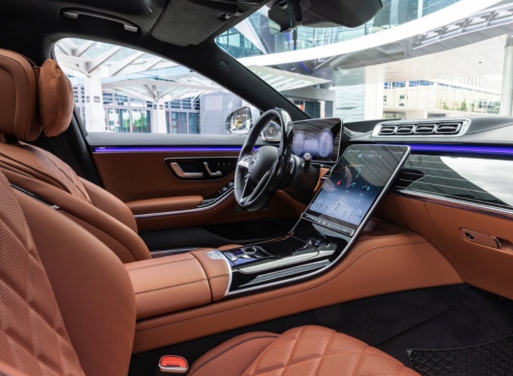 2022 Mercedes S Series Sedan S400d 4MATIC 3.0 (330 HP) Inspiration 9G-Tronic boot space and dimensions