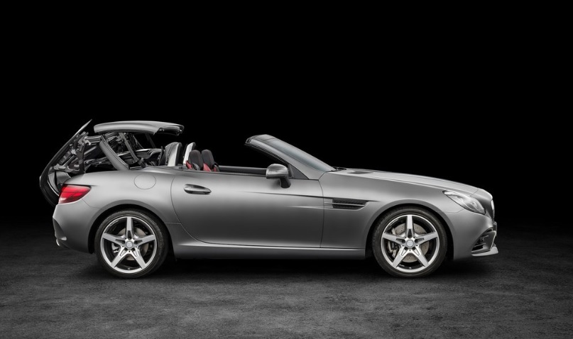 2017 Mercedes SLC Cabrio 180 1.6 (155 HP) AMG G TRONIC boot space and dimensions