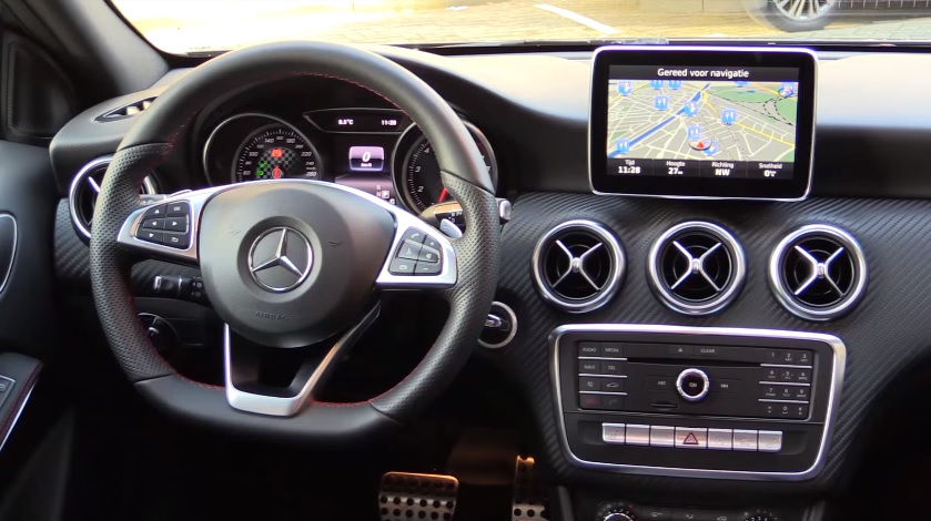 2018 Mercedes A Series Hatchback A180d 1.5 (109 HP) Style DCT boot space and dimensions