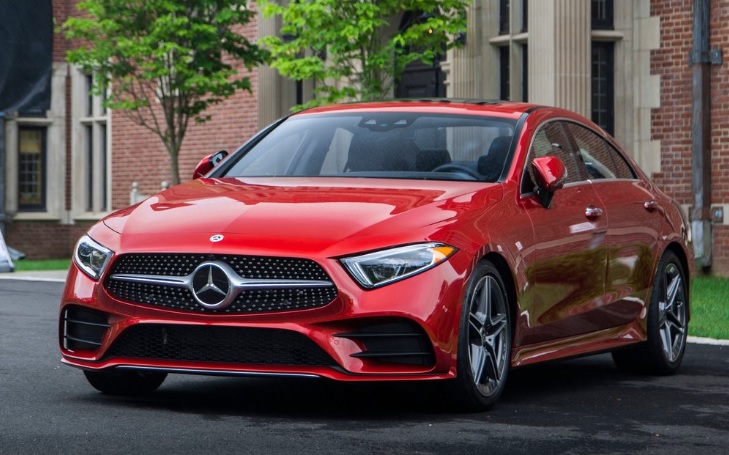 2019 Mercedes CLS Coupe CLS53 4Matic (435 HP) AMG 9G Tronic boot space and dimensions
