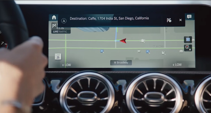 2022 Mercedes A Series Sedan Sedan A200 1.3 (163 HP) AMG Plus 7G-DCT boot space and dimensions