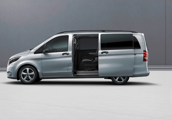 2017 Mercedes Vito Mpv 1.6 CDI (114 HP) Tourer Base Manual boot space and dimensions