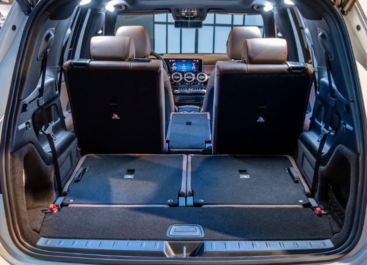 2023 Mercedes GLB SUV 200 1.3 4MATIC (163 HP) Progressive Plus 8G-DCT boot space and dimensions